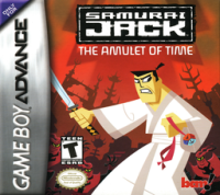 Samurai Jack: The Amulet of Time PAL GameBoy Advance  box art